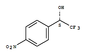 Benzenemethanol, 4-nitro-alpha-(trifluoromethyl)-, (s)-(9ci) Structure,73048-49-4Structure