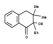 1(2H)-naphthalenone,2-ethyl-3,4-dihydro-2-hydroxy-3,3-dimethyl-(9ci) Structure,730962-98-8Structure