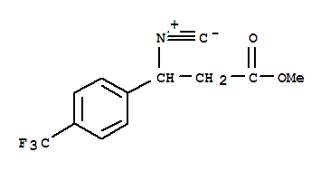 Methyl-3-isocyano-3-(4-trifluoromethylphenyl)propionate Structure,730971-48-9Structure