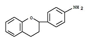 Benzenamine, 4-(3,4-dihydro-2h-1-benzopyran-2-yl)-(9ci) Structure,73110-90-4Structure