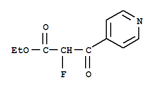 (9ci)-alpha-氟-beta-氧代-4-吡啶丙酸乙酯结构式_731770-29-9结构式