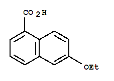 (9ci)-6-乙氧基-1-萘羧酸结构式_731861-61-3结构式