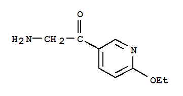 Ethanone, 2-amino-1-(6-ethoxy-3-pyridinyl)-(9ci) Structure,732219-39-5Structure