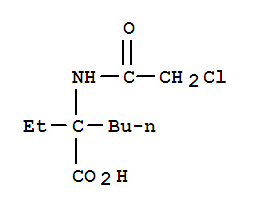 (9ci)-n-(氯乙酰基)-2-乙基-L-正亮氨酸结构式_732225-29-5结构式