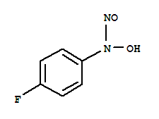 Benzenamine, 4-fluoro-n-hydroxy-n-nitroso-(9ci) Structure,732230-77-2Structure