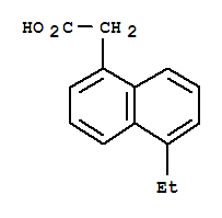 (9ci)-5-乙基-1-萘乙酸结构式_732237-57-9结构式