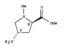 D-proline, 4-amino-1-methyl-, methyl ester, (4s)-(9ci) Structure,732241-85-9Structure