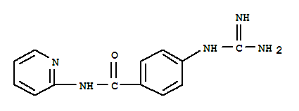 Benzamide, 4-[(aminoiminomethyl)amino]-n-2-pyridinyl-(9ci) Structure,733045-66-4Structure