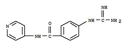 Benzamide, 4-[(aminoiminomethyl)amino]-n-4-pyridinyl-(9ci) Structure,733045-68-6Structure