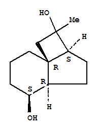(9ci)-十氢-2-甲基-环丁并[c]茚-2,5-二醇结构式_733047-17-1结构式