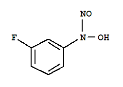 Benzenamine, 3-fluoro-n-hydroxy-n-nitroso-(9ci) Structure,733724-14-6Structure