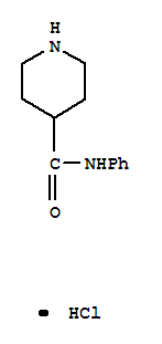 N-phenyl-4-piperidinecarboxamide hydrochloride Structure,73415-54-0Structure