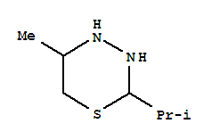 2H-1,3,4-thiadiazine,tetrahydro-5-methyl-2-(1-methylethyl)-(9ci) Structure,73419-21-3Structure