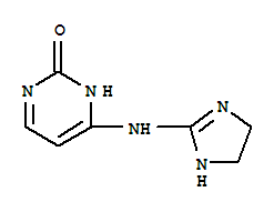 2(1H)-pyrimidinone, 4-[(4,5-dihydro-1h-imidazol-2-yl)amino]-(9ci) Structure,734488-40-5Structure