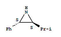 反式-(9ci)-2-(1-甲基乙基)-3-苯基-氮丙啶结构式_73475-45-3结构式