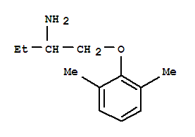 2-Butanamine,1-(2,6-dimethylphenoxy)-(9ci) Structure,735205-88-6Structure