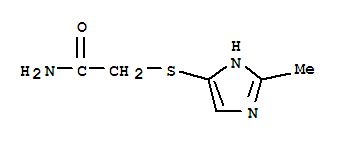 Acetamide, 2-[(2-methyl-1h-imidazol-4-yl)thio]-(9ci) Structure,735244-70-9Structure