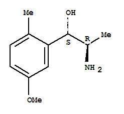 Benzenemethanol, alpha-(1-aminoethyl)-5-methoxy-2-methyl-, (r*,s*)-(9ci) Structure,736868-96-5Structure