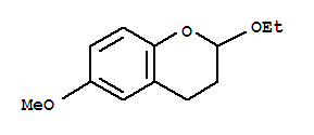 2H-1-benzopyran,2-ethoxy-3,4-dihydro-6-methoxy-(9ci) Structure,736985-90-3Structure