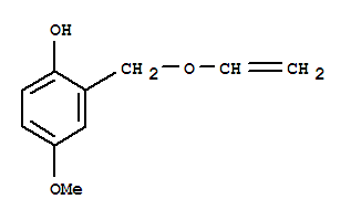 (9CI)-2-[(乙烯氧基)甲基]-4-甲氧基-苯酚结构式_736985-99-2结构式