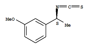 Benzene, 1-[(1s)-1-isothiocyanatoethyl]-3-methoxy-(9ci) Structure,737000-99-6Structure