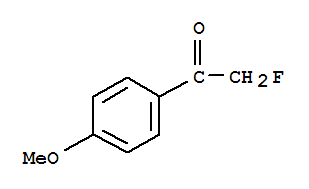 (9ci)-2-氟-1-(4-甲氧基苯基)-乙酮结构式_73744-44-2结构式