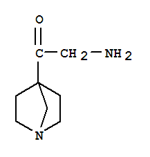 Ethanone, 2-amino-1-(1-azabicyclo[2.2.1]hept-4-yl)-(9ci) Structure,737727-70-7Structure