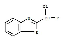 Benzothiazole, 2-(chlorofluoromethyl)-(9ci)Structure,73774-32-0Structure Benzothiazole, 2-(chlorofluoromethyl)-(9ci) Structure,73774-32-0Structure