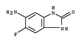 2H-benzimidazol-2-one,5-amino-6-fluoro-1,3-dihydro-(9ci) Structure,73778-91-3Structure