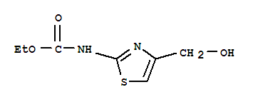 (9ci)-[4-(羟基甲基)-2-噻唑]-氨基甲酸乙酯结构式_737823-24-4结构式