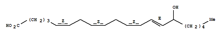 (5E,8e,11e,13e)-15-hydroxy-5,8,11,13-icosatetraenoic acid Structure,73836-87-0Structure