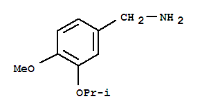 Benzenemethanamine, 4-methoxy-3-(1-methylethoxy)-(9ci) Structure,738563-98-9Structure