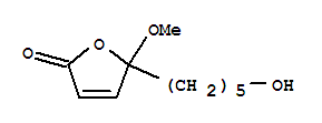 2(5H)-furanone,5-(5-hydroxypentyl)-5-methoxy-(9ci) Structure,738604-54-1Structure