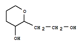 (9ci)-四氢-3-羟基-2H-吡喃-2-乙醇结构式_738604-56-3结构式