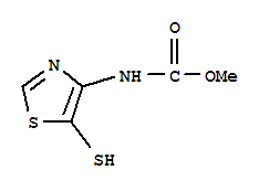 (9ci)-(5-疏基-4-噻唑)-氨基甲酸甲酯结构式_738619-30-2结构式