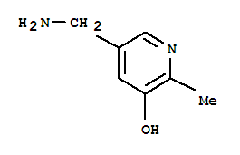 (9ci)-5-(氨基甲基)-2-甲基-3-羟基吡啶结构式_739301-06-5结构式