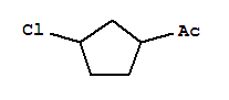 Ethanone, 1-(3-chlorocyclopentyl)-(9ci) Structure,73945-57-0Structure