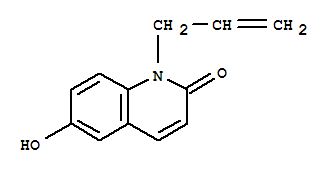 2(1H)-quinolinone,6-hydroxy-1-(2-propenyl)-(9ci) Structure,73963-67-4Structure