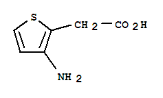 3-氨基-2-噻吩乙酸结构式_740020-96-6结构式