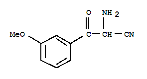 Benzenepropanenitrile, alpha-amino-3-methoxy-beta-oxo-(9ci) Structure,740035-73-8Structure