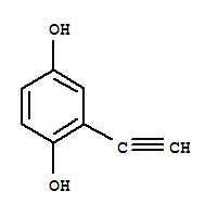 2-Ethynyl-4-hydroxy-phenol Structure,74047-22-6Structure