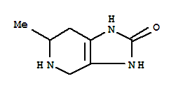 2H-imidazo[4,5-c]pyridin-2-one, 1,3,4,5,6,7-hexahydro-6-methyl-(9ci) Structure,741209-73-4Structure