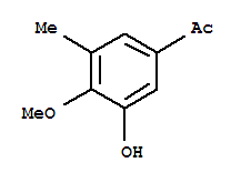 Ethanone, 1-(3-hydroxy-4-methoxy-5-methylphenyl)-(9ci) Structure,741264-99-3Structure