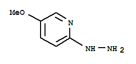 2-Hydrazinyl-5-methoxypyridine Structure,741287-82-1Structure