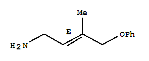 2-Buten-1-amine,3-methyl-4-phenoxy-,(e)-(9ci) Structure,741628-04-6Structure