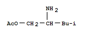 (9ci)-2-氨基-4-甲基-, 乙酸酯 (酯)1-戊醇结构式_741995-89-1结构式