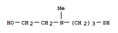 Ethanol, 2-[(3-mercaptopropyl)methylamino]-(9ci) Structure,741996-33-8Structure