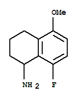 (9ci)-5-氟-1,2,3,4-四氢-5-甲氧基-1-萘胺结构式_742002-90-0结构式