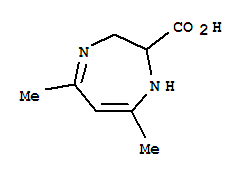 1H-1,4-diazepine-2-carboxylicacid,2,3-dihydro-5,7-dimethyl-(9ci) Structure,742005-47-6Structure