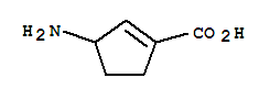 1-Cyclopentene-1-carboxylicacid,3-amino-(9ci) Structure,74201-88-0Structure